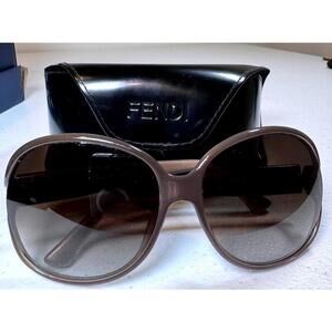 Fendi Oversized Sunglasses with Case